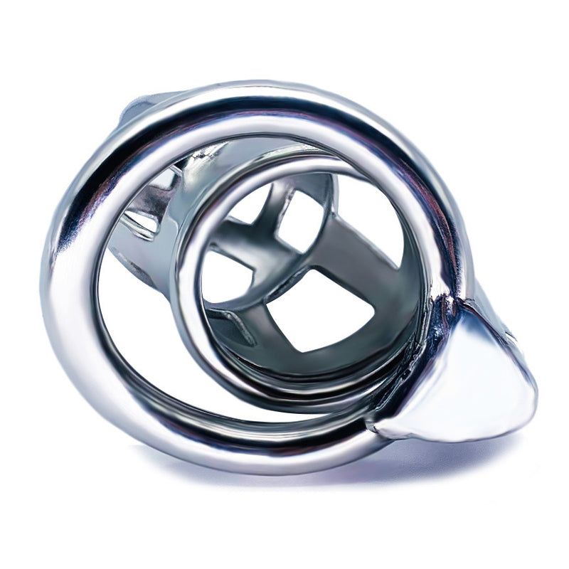 BDStyle Hex Screw Metal Cobra Chastity Device - Male Chastity