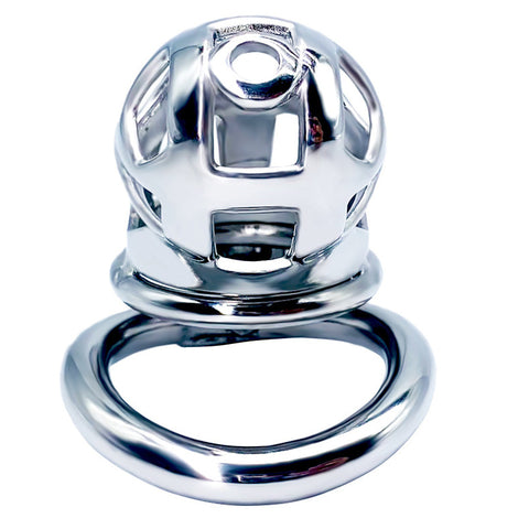 BDStyle Hex Screw Metal Cobra Chastity Device - Male Chastity