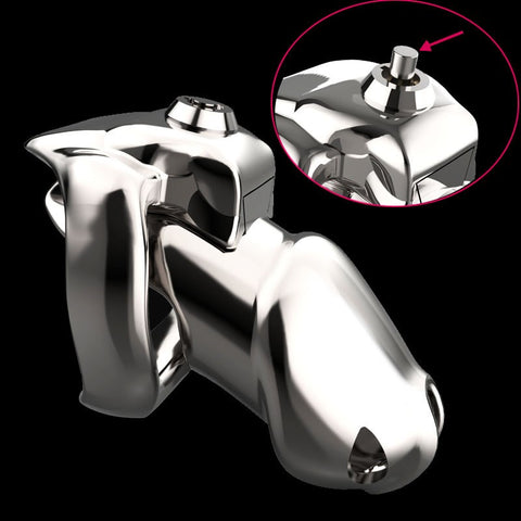 BDStyle Super Max Male Chastity Device Steel Construction Security - Male Chastity