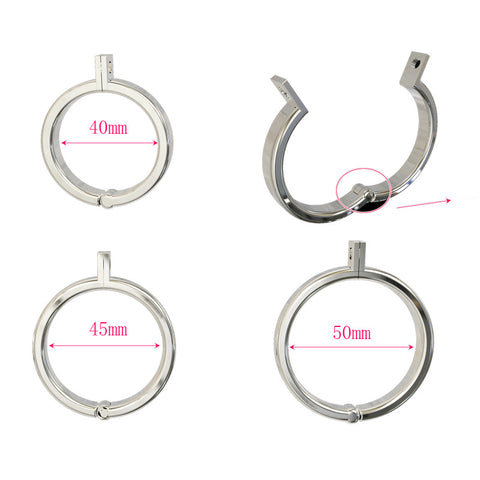 BDStyle Steampunk Male Cock Cage Medium With Different Ring Size and Urethral Tube - Male Chastity
