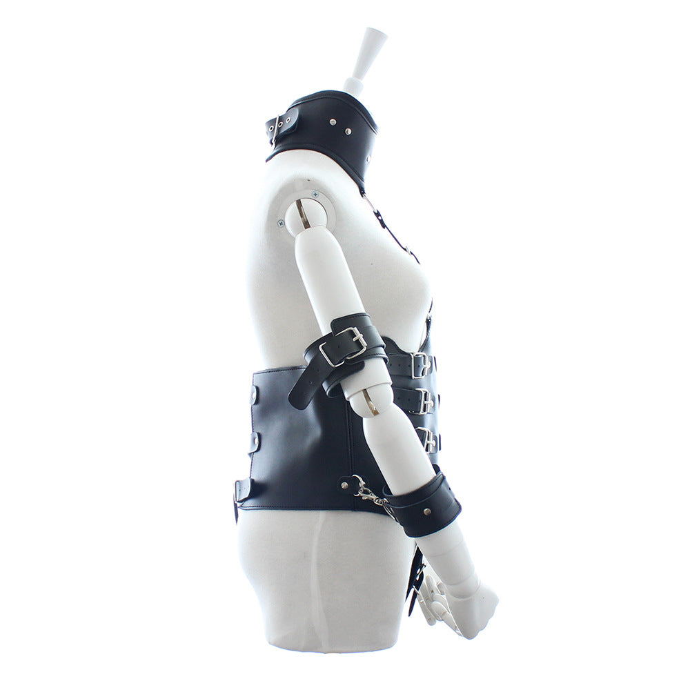 BDStyle Ultimate Lockdown Leather Cincher - - Cuffs And Restraints