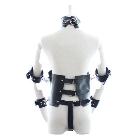 BDStyle Ultimate Lockdown Leather Cincher - Cuffs And Restraints
