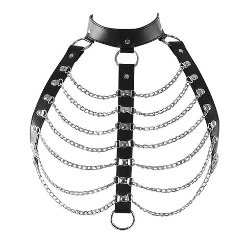 BDStyle Zena Open Bust Fetish Body Harness - Her Fetish