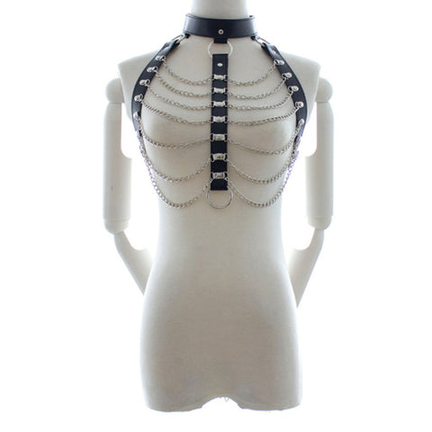 BDStyle Zena Open Bust Fetish Body Harness - Her Fetish