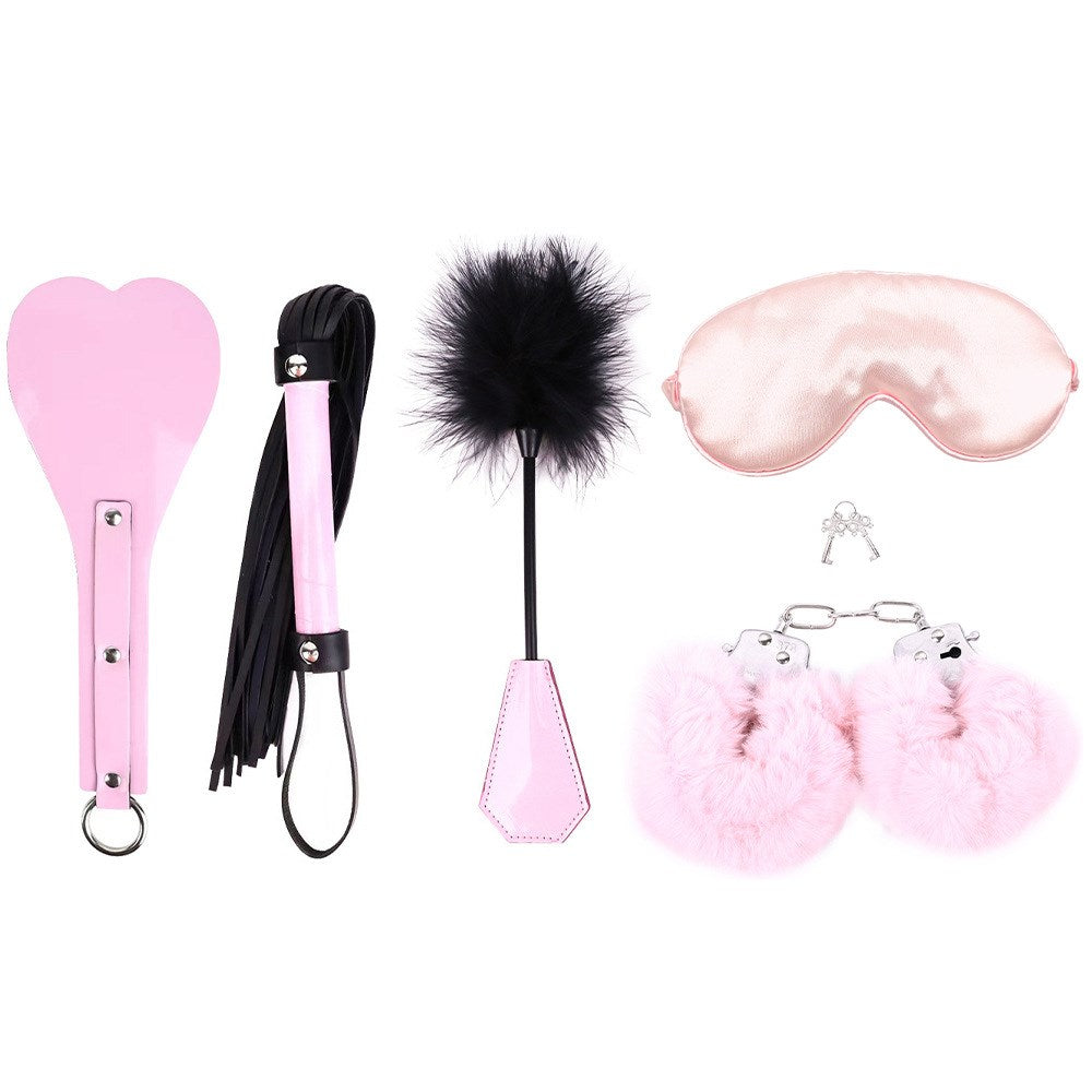 Novice Bondage Kit Top Sex Toy Pick - Pink - Bondage Kits