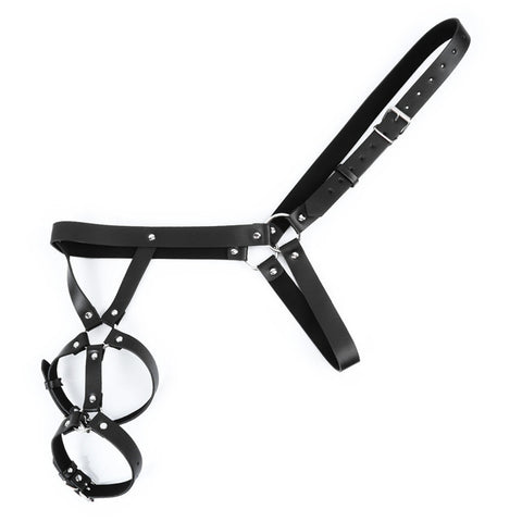BDStyle One Shoulder Strap Body Chest Half Harness Belt - Cuffs And Restraints