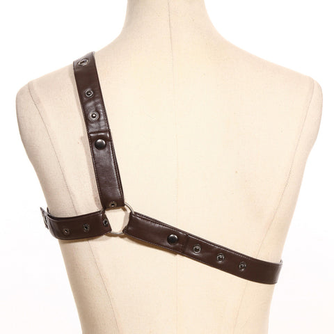 BDStyle Waist Belt Bondage Chest Harness Strap - Cuffs And Restraints