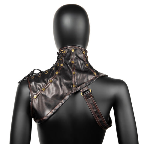 BDStyle Gothic Shrug Rustic Shoulder Choker Cape - Cuffs And Restraints