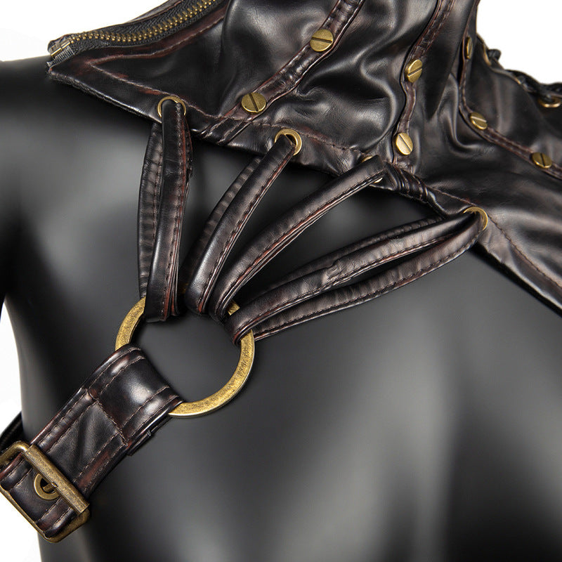 BDStyle Gothic Shrug Rustic Shoulder Wrap Choker Cape - - Cuffs And Restraints