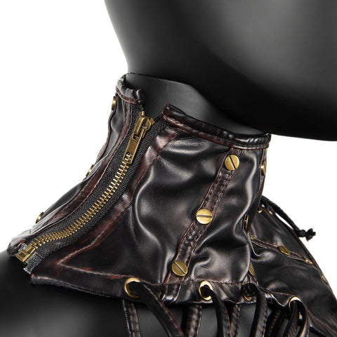 BDStyle Gothic Shrug Rustic Shoulder Choker Cape - Cuffs And Restraints