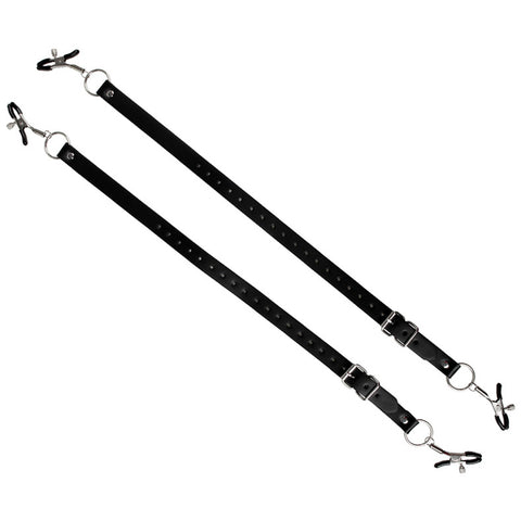 BDStyle Faux Leather Labia Clamp Belt - Pussy And Clit Toys