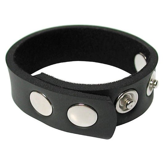 5-Snap Neoprene Cock Ring by The Stockroom - Cock Rings