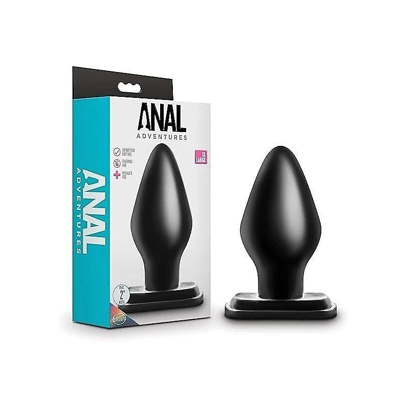Blush Novelties Anal Adventures Beginners Bliss Backdoor Plug ABS Plastic - Butt Plugs
