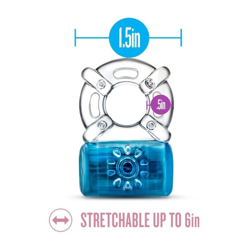 Play with Me Pleaser Rechargeable C Ring - Vibrating Cock Rings