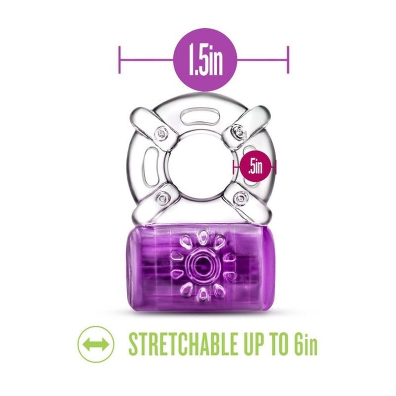 Play with Me Pleaser Rechargeable C Ring - Vibrating Cock Rings
