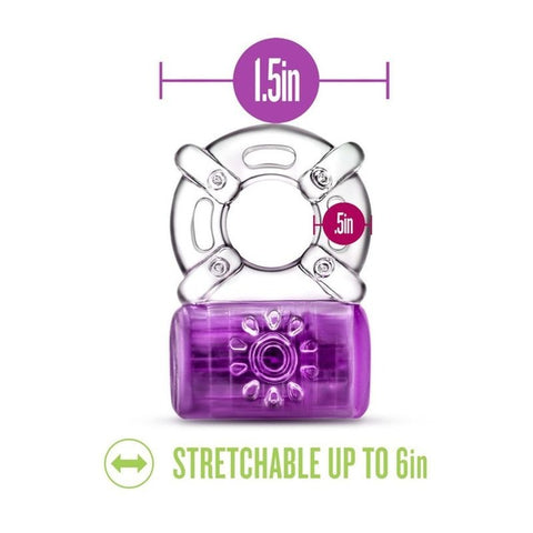 Play with Me Pleaser Rechargeable C Ring - Vibrating Cock Rings