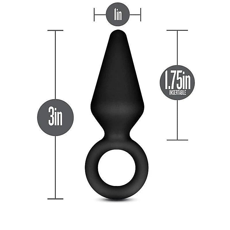 Blush Novelties Anal Adventures Platinum Pleasure Loop Plug Safety Loop - Butt Plugs