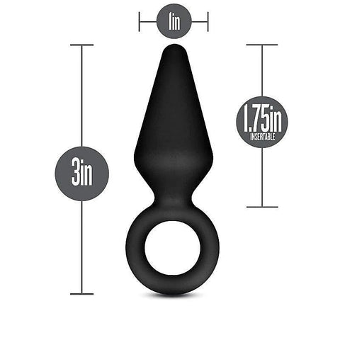 Blush Novelties Anal Adventures Platinum Pleasure Loop Plug Safety Loop - Butt Plugs