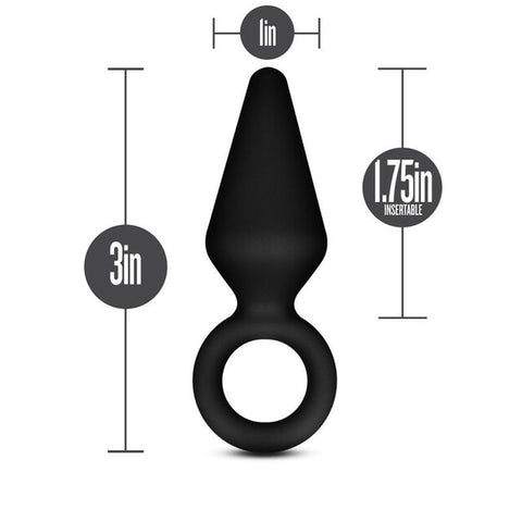 Anal Adventures Platinum Loop Plug by Blush Novelties - Butt Plugs