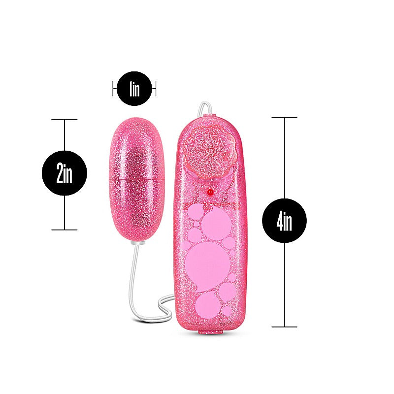 B Yours Glitter Power Bullet by Blush Novelties - Bullet Vibrators