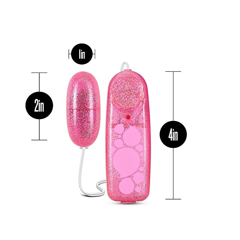 B Yours Glitter Power Bullet by Blush Novelties - Bullet Vibrators