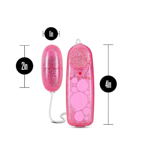 B Yours Glitter Power Bullet by Blush Novelties - Bullet Vibrators