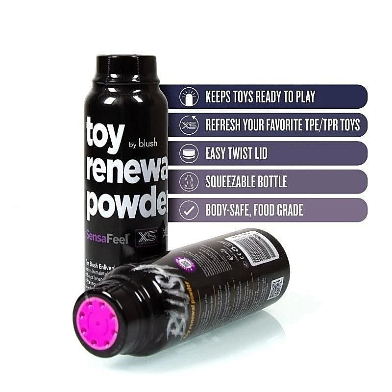 Blush Novelties Blush Toy Renewal Powder 96 G TPE TPR Maintenance Formula - Sex Pheromones and Perfumes