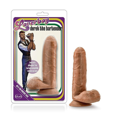 Loverboy Derek The Bartender by Blush Novelties - Realistic Dildos
