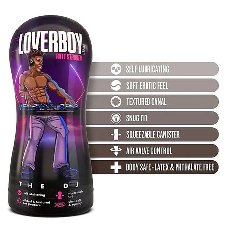 Loverboy The DJ Brown Stroker by Blush Novelties - Masturbators and Strokers