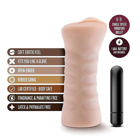 M For Men Rain Masturbator by Blush Novelties - Masturbators and Strokers
