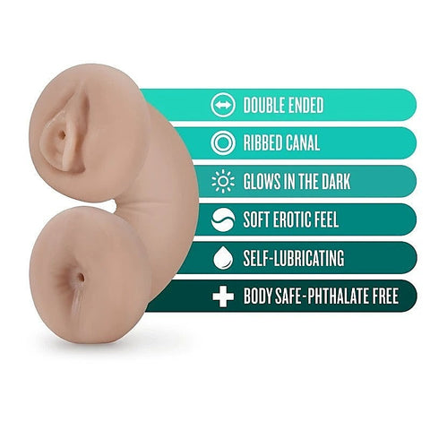 M For Men Double Trouble Stroker by Blush Novelties - Masturbators and Strokers