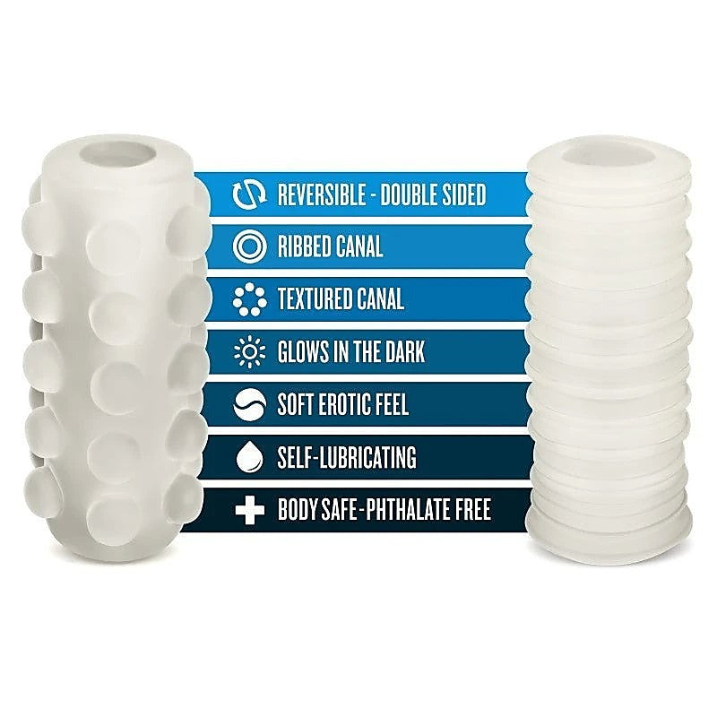 M For Men Reversible Orb Stroker by Blush Novelties - Masturbators and Strokers