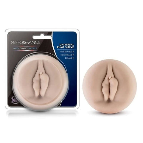 Upgraded Pumping Pleasure Sleeve by Blush Novelties - Masturbators and Strokers