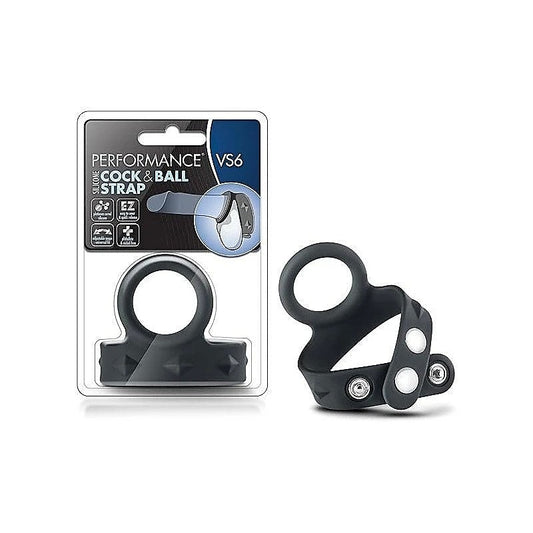 Endurance-Boosting Silicone Cock & Ball Strap - Ball and Cock Toys