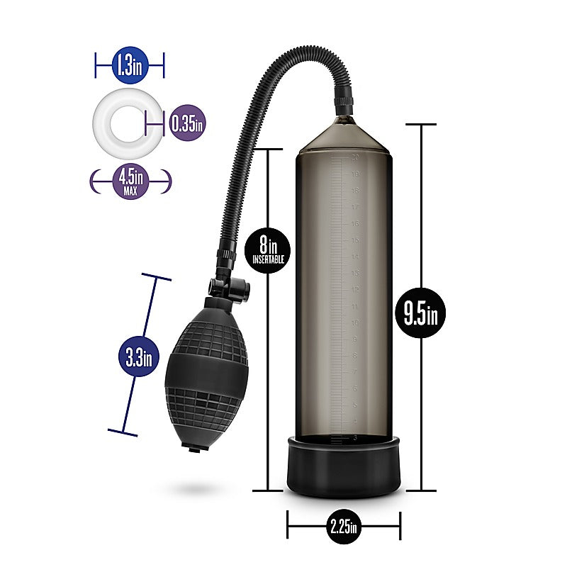 Performance Vx101 Enhancement Pump by Blush Novelties - Vibrating Dildos