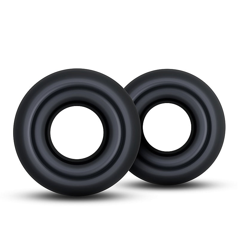 Stay Hard Donut Rings Oversized by Blush Novelties - Cock Ring Sets