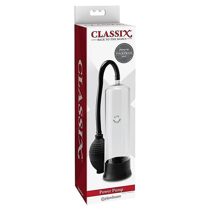 Classix Mens Penis Development Power Pump - Pumps, Extenders and Sleeves