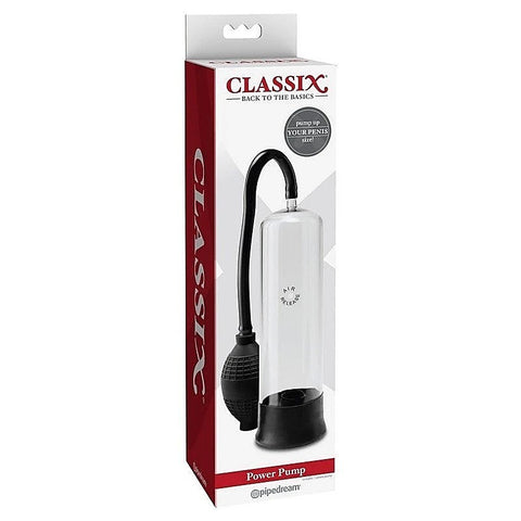 Classix Mens Penis Development Power Pump - Pumps, Extenders and Sleeves