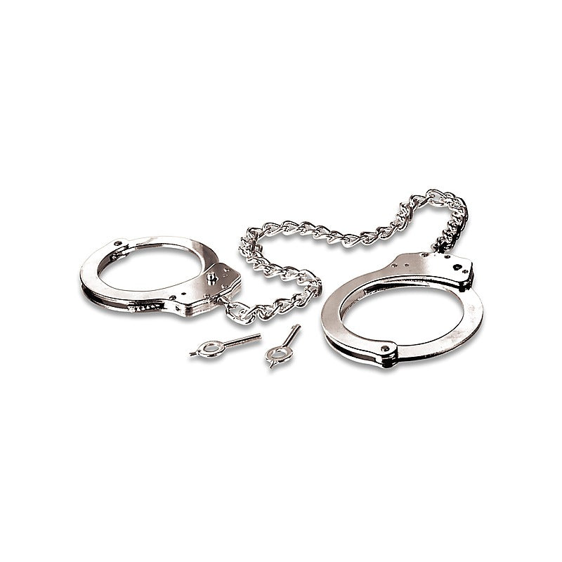 Fetish Fantasy Series BDSM Play Metal Leg Cuffs - Cuffs and Restraints