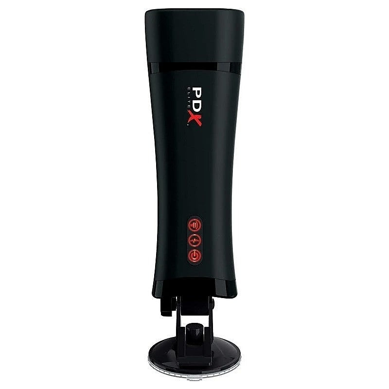 PDX Elite Talk-Back Vibrating Super Stroker - Realistic Butts And Vaginas