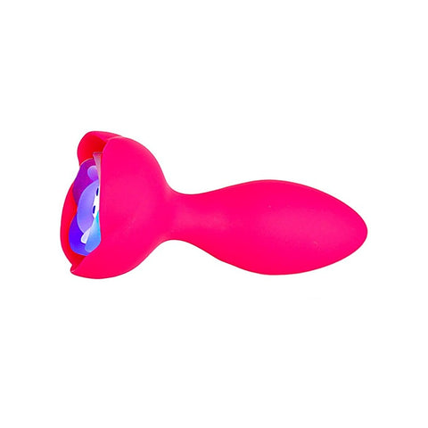 M-Lady Light Up Rotating Anal Plug by BMS Factory - Butt Plugs