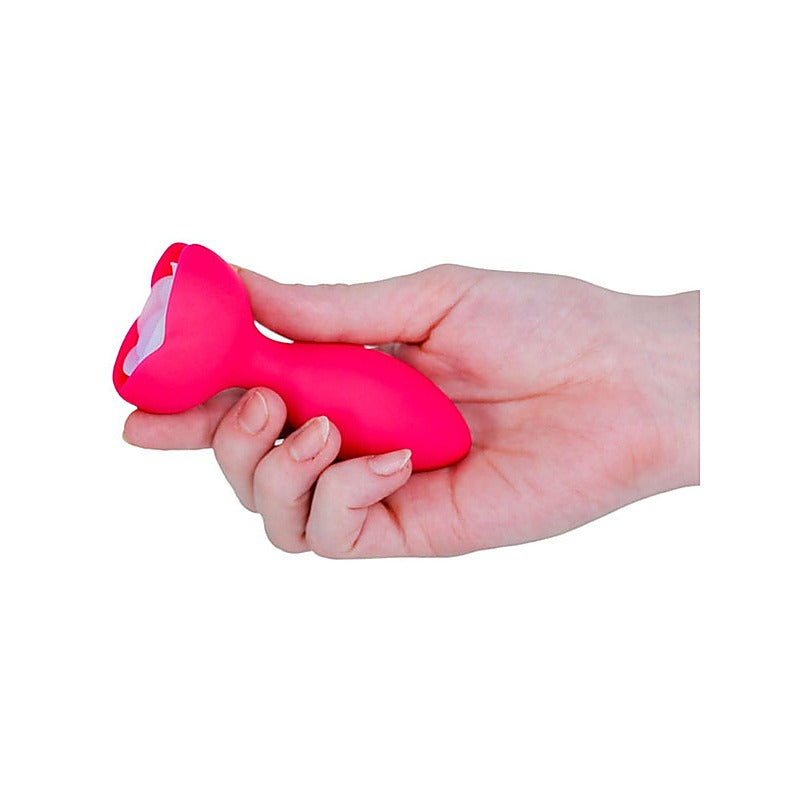 M-Lady Light Up Rotating Anal Plug by BMS Factory - Butt Plugs