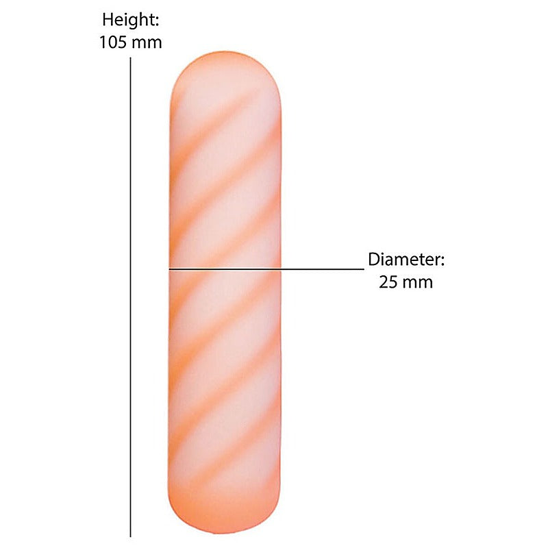 BMS Factory Softies Dual Layer Silicone Bullet Vibrator - Bullet Vibrators