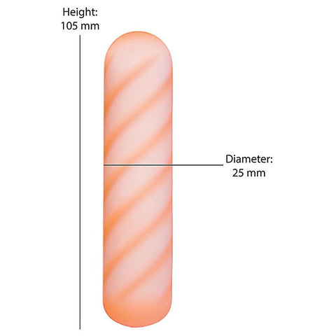 BMS Factory Softies Dual Layer Silicone Bullet Vibrator - Bullet Vibrators