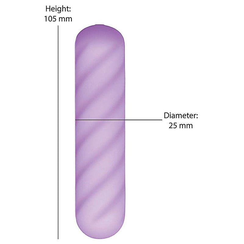 BMS Factory Softies Dual Layer Silicone Bullet Vibrator - Bullet Vibrators