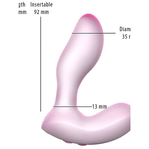 BMS Factory Softies Dual Layer Silicone Anal Vibrator - Anal Vibrators