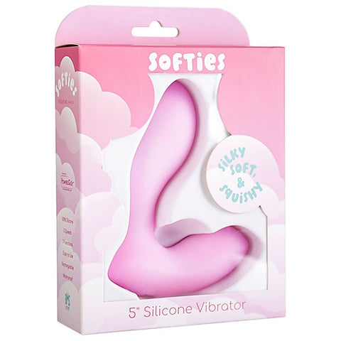 BMS Factory Softies Dual Layer Silicone Anal Vibrator - Anal Vibrators
