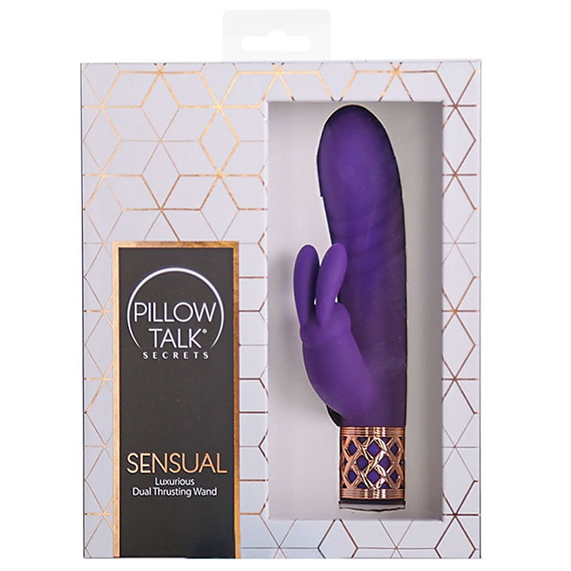 Pillow Talk Secrets Sensual Rabbit Vibrator by BMS Factory - Rabbit Vibrators