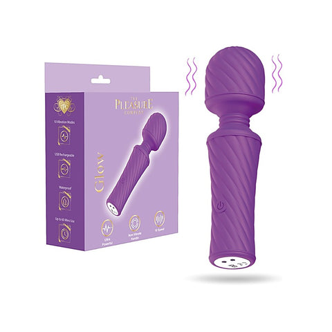 Full Circle Glow Waterproof Body Wand Massager - Body Wands