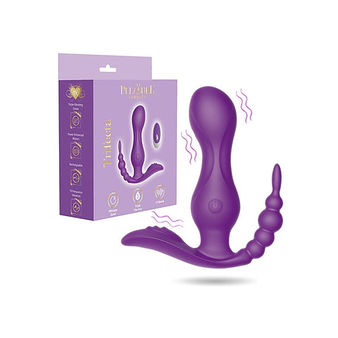 Full Circle Trifecta Remote Control Anal Vibrator - Anal Vibrators
